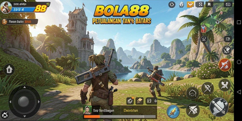 Gameplay BOLA88 menampilkan eksplorasi dunia terbuka yang menakjubkan.