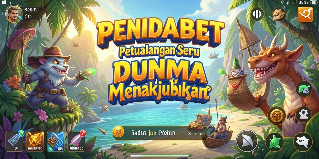 Tampilan gameplay <strong>PENIDABET</strong> yang menarik dan penuh petualangan.