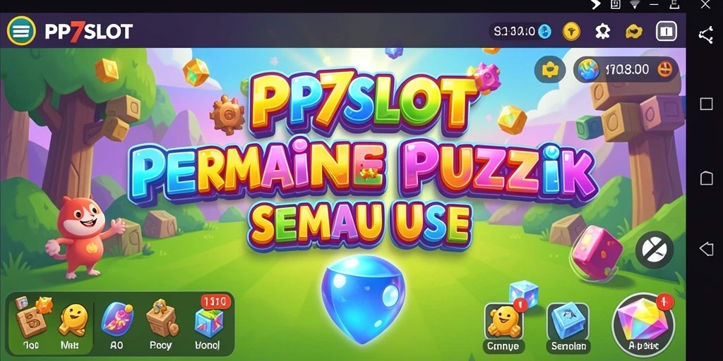 Tampilan gameplay PP7SLOT yang menantang dan penuh warna.